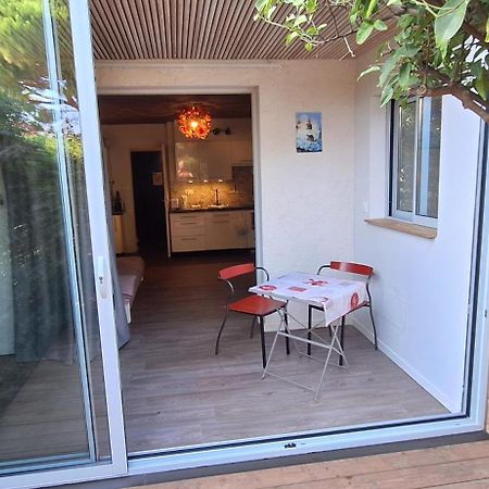 Studio Confortable Au Calme Proche Du Port Et De La Plage Grande Terrasse Et Parking Residence Le Grand Large แซ็ง-ม็องดรีเย-โซร์-แม ภายนอก รูปภาพ